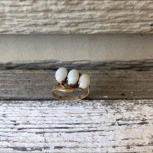 Gold and Opal ring